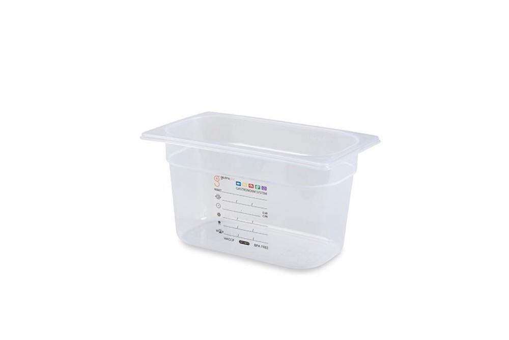 LPM-1415-990 | GN1/4 - IML LABEL - 150MM DIEP (HACCP) BPA FREE - EXCL. DEKSEL