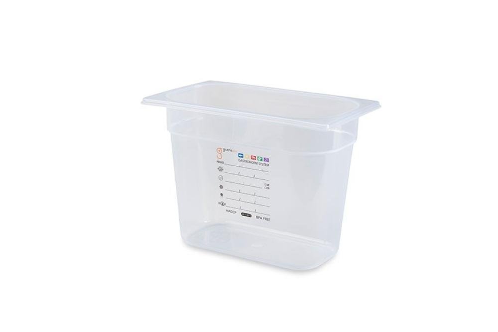 LPM-1420-990 | GN1/4 - IML LABEL - 200MM DIEP (HACCP) BPA FREE - EXCL. DEKSEL