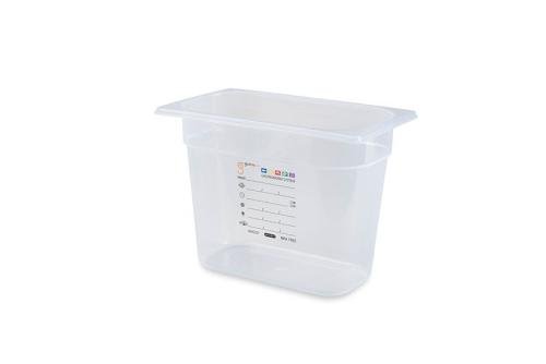 LPM-1420-990 | GN1/4 - IML LABEL - 200MM DIEP (HACCP) BPA FREE - EXCL. DEKSEL