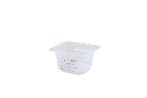 LPM-1610-990 | GN1/6 - IML LABEL - 100MM DIEP (HACCP) BPA FREE - EXCL. DEKSEL
