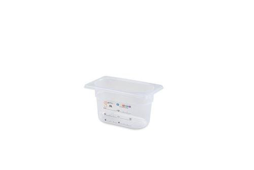 LPM-1910-990 | GN1/9 - IML LABEL - 100MM DIEP (HACCP) BPA FREE - EXCL. DEKSEL