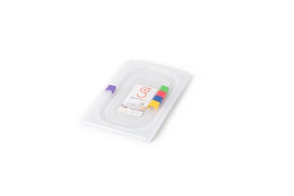 LPM-7014-990 | GN1/4 - HERMETISCH DEKSEL - HACCP INCL. 5 CLIPS - BPA FREE