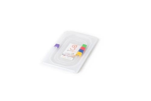 LPM-7014-990 | GN1/4 - HERMETISCH DEKSEL - HACCP INCL. 5 CLIPS - BPA FREE