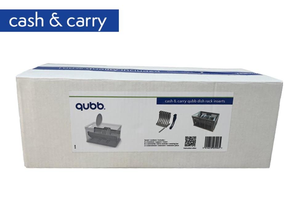 QUB-1001-093 | QUBB BORDENHOUDER SET VOOR 1 EURONORM 600X400MM