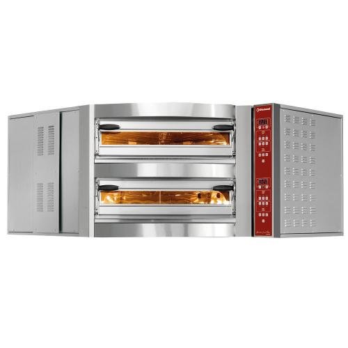 CGD/2-DG--230/3- | Four électrique d'angle, 2 chambres, 2 x 8 pizzas Ø 350 mm