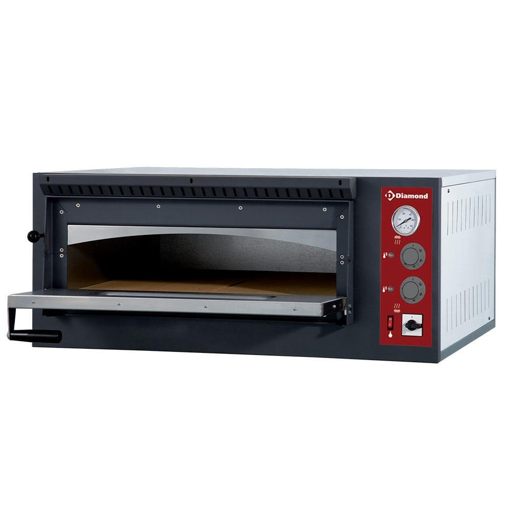 EFP/4R-M | Four électrique 4 pizzas, 1 chambre