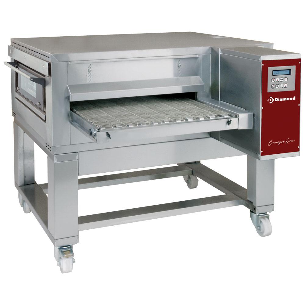 FTGV65/110-N | Four gas à translation, ventilé, bande largeur 650  mm