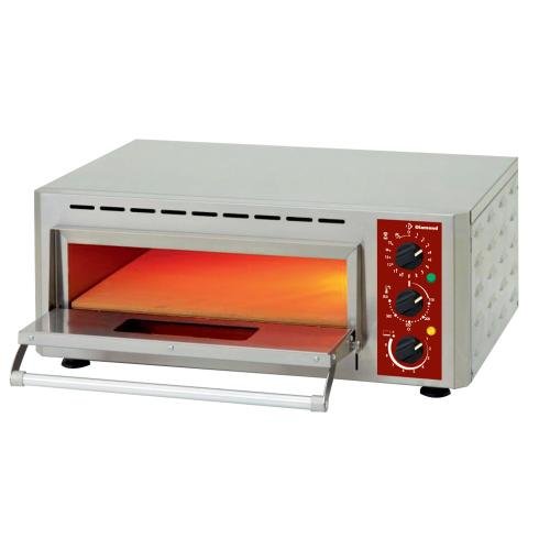 PIZZA-QUICK/43 | Four électrique pizzas, chambre (3 kW) 430x430xh100 mm