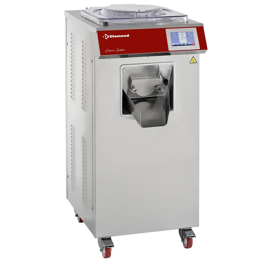 CCU/30AT-230/3- | Universele crème en sauskoker 30 liter/u, luchtcondensor, VV en TOUCH SCREEN