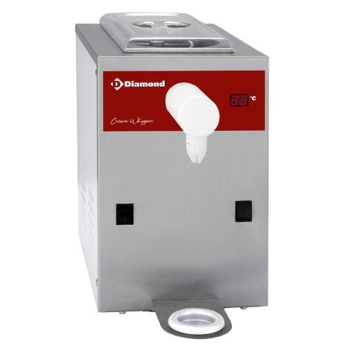 MCV/5 | Slagroomtoestel in R.V.S., kuip 5 L (150 L/u)