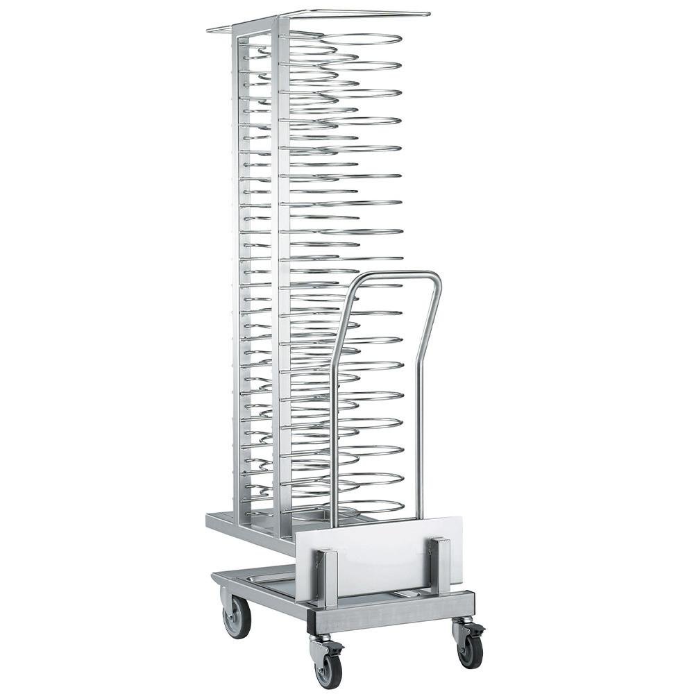 AC/2A20-4585-X | Chariot et chargeur amovible, pour 45 assiettes (ø 300 mm), four 20x GN 1/1 (espace 85 mm)