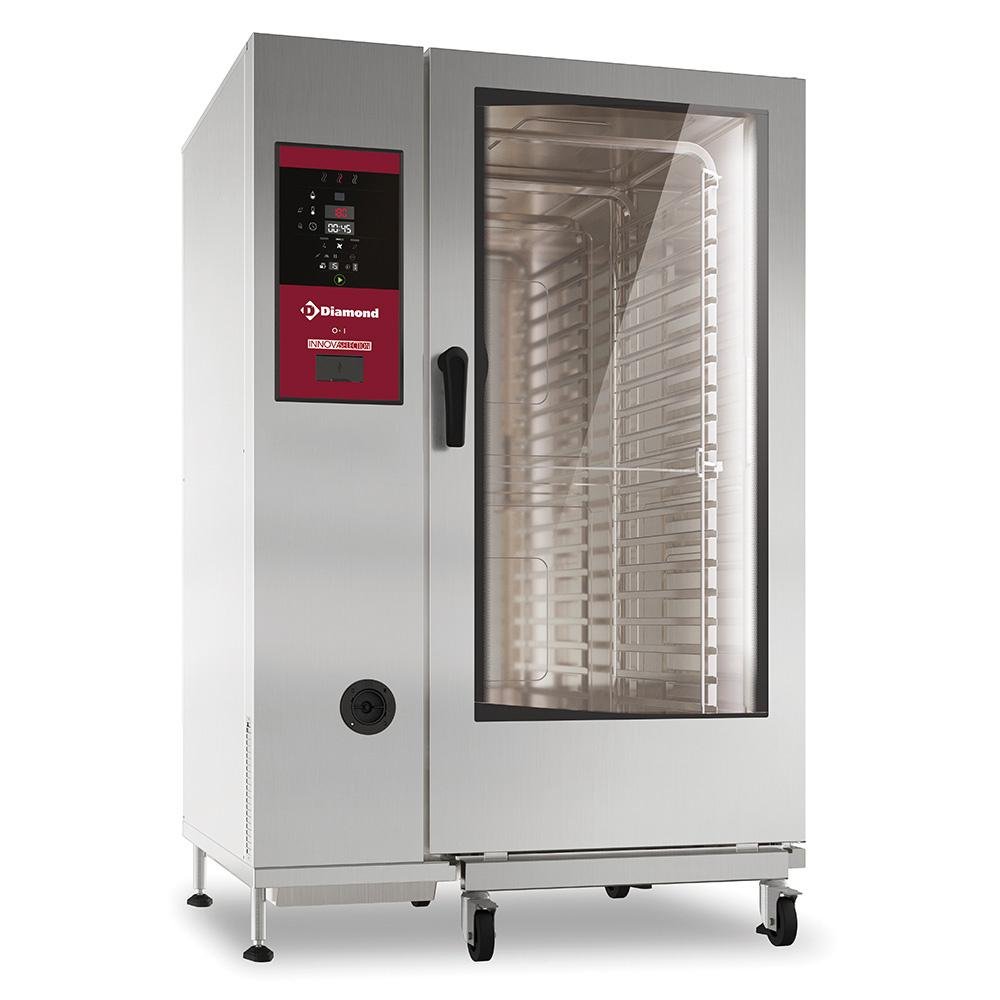 SDE/XC-22-230V/3- | Four électrique vapeur directe et convection, 20xGN2/1+Cleaning