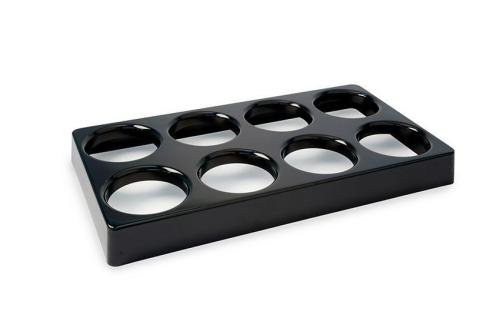 LPA-8044-020 | PRESENTOIR - 780X415X80MM POUR 8 SALADIERS 180X180 MM