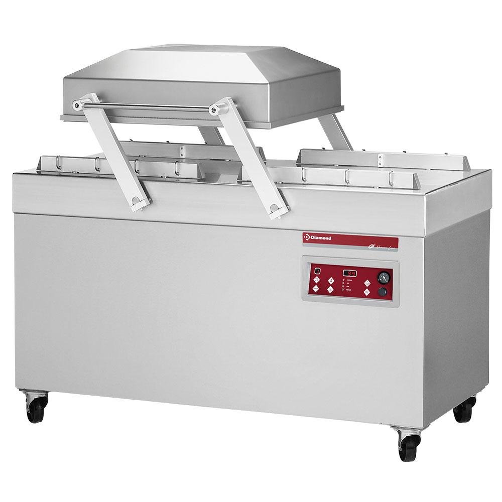 CF-165T/S | Machine sous-vide, double chambre 620x500xh240 mm. - 100 m3/h