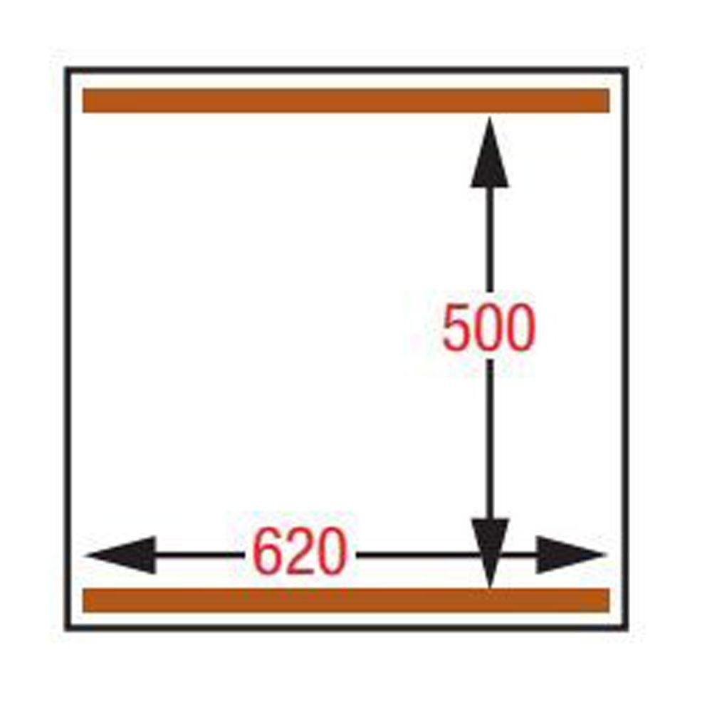 CF-165T/S | Machine sous-vide, double chambre 620x500xh240 mm. - 100 m3/h