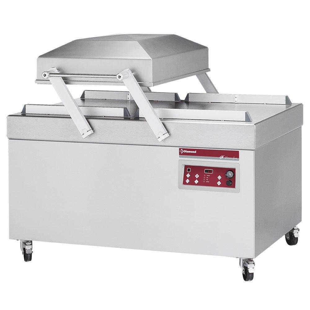 CF-175T/S | Machine sous-vide, double chambre 620x750xh210 mm.