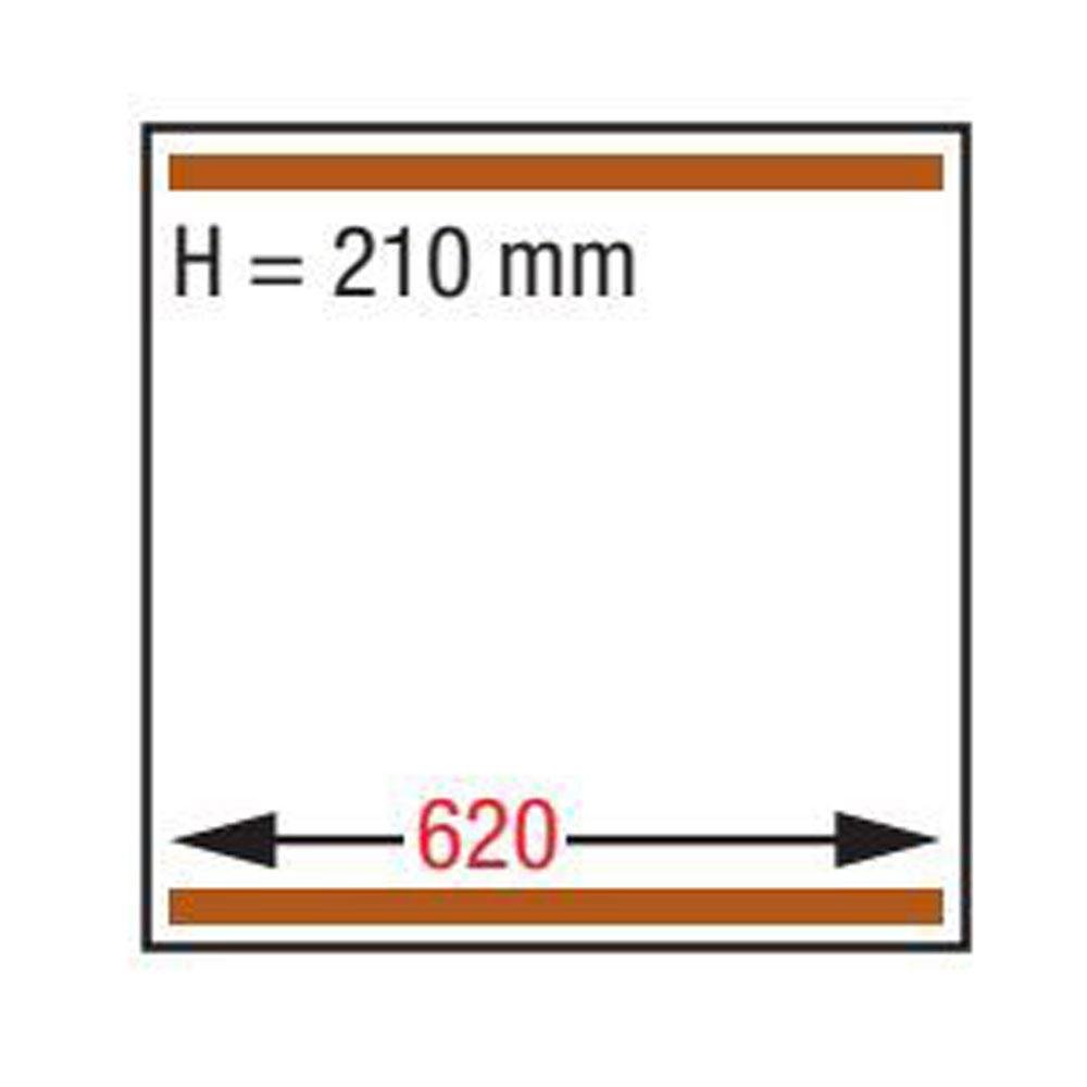 CF-175T/S | Machine sous-vide, double chambre 620x750xh210 mm.