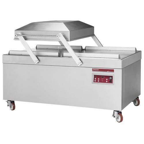 CF-180T/S | Vaccum machine, dubbele kamer 840x830xh250 mm. - 250 m3/u