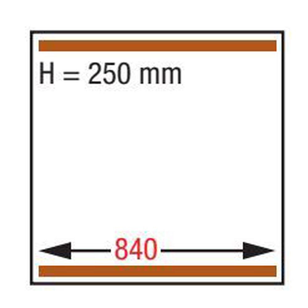 CF-180T/S | Machine sous-vide, double chambre 840x830xh250 mm. - 250 m3/h