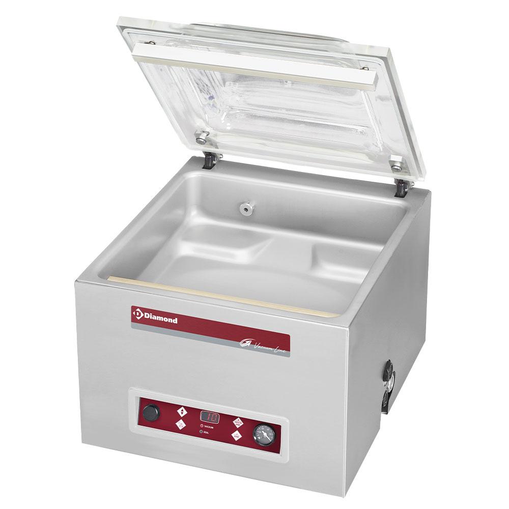 GA-104/S | Vacuummachine, kamer 420x370xh135 mm - 16 m3/h