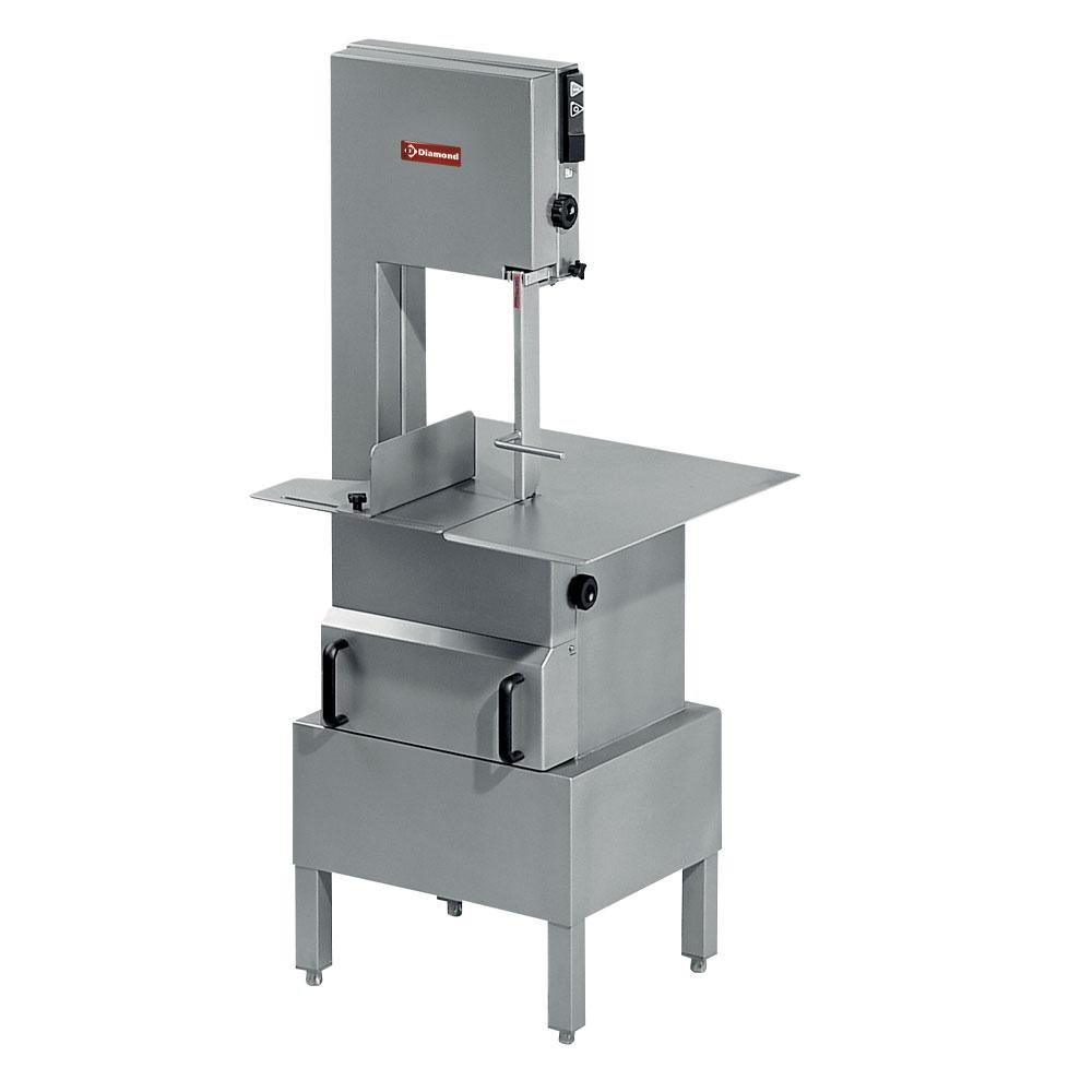 SAX-240/7 | Scie à os en inox sur soubassement, 2400 mm, 700 tours/min