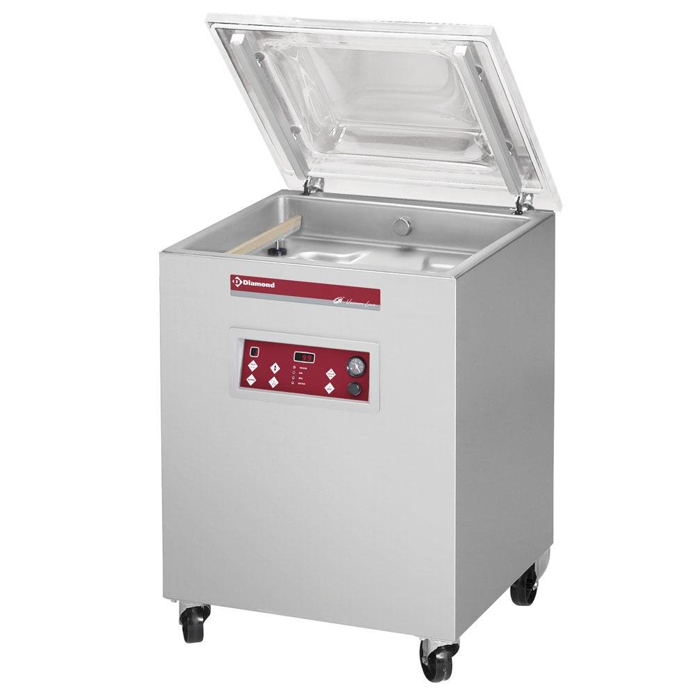 SC-120/S | Machine sous-vide, chambre 600x475xh200 mm - 63 m3/h