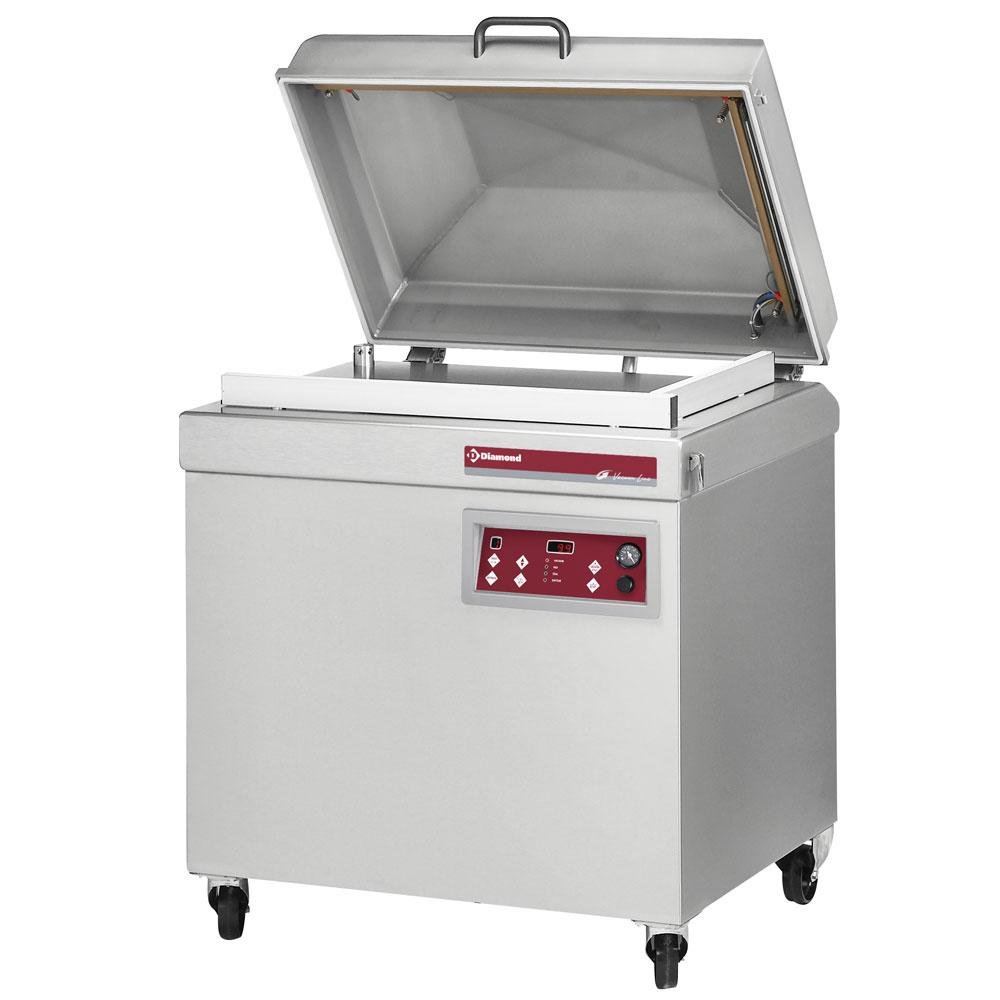 SC-124T/S | Machine sous-vide, chambre 500x800xh200 mm - 100 m3/h