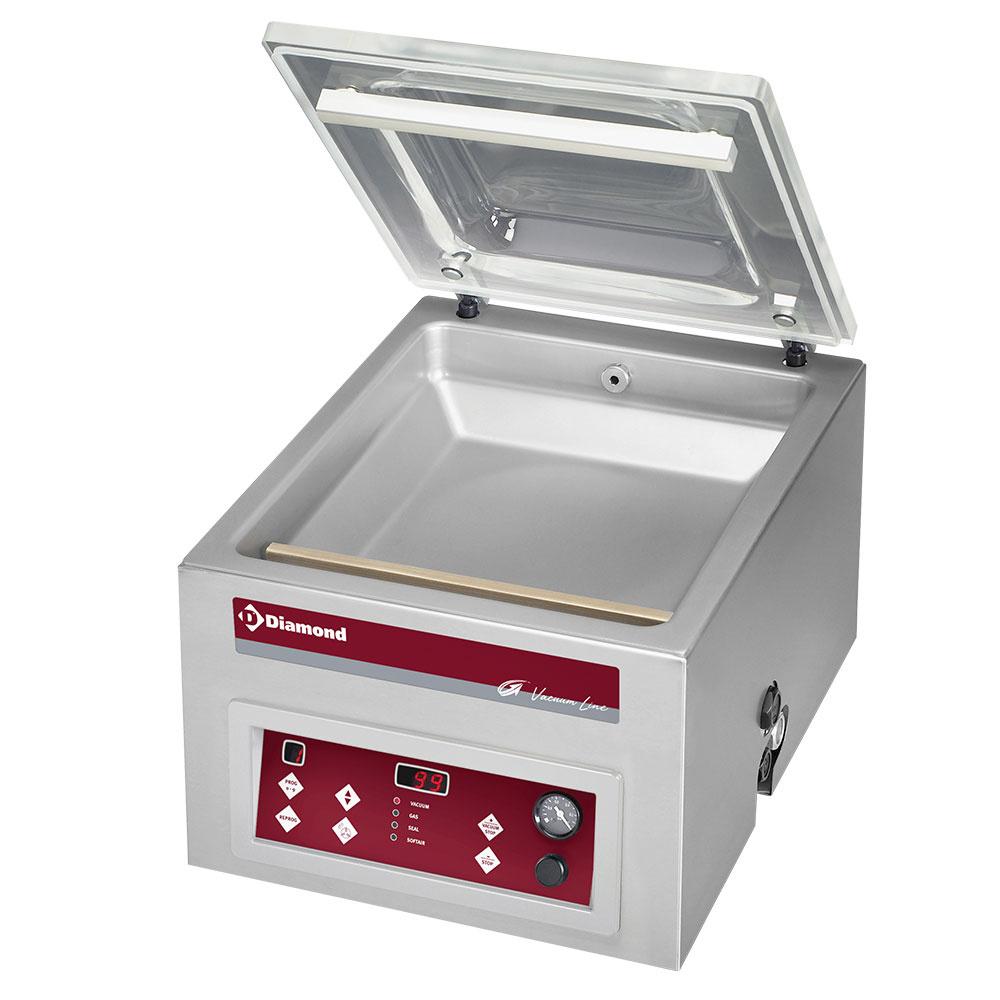TA-85/S | Machine sous-vide, chambre 350x370xh150 mm - 16 m3/h