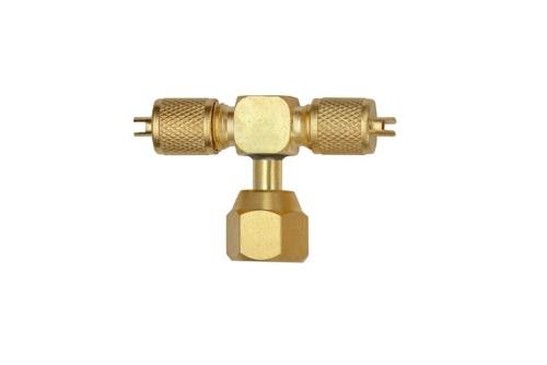 CIF-2301-000 | CONNEXION T - HORIZONTAL 1/4 SAE X 1/4 SAE X 1/4 SAE