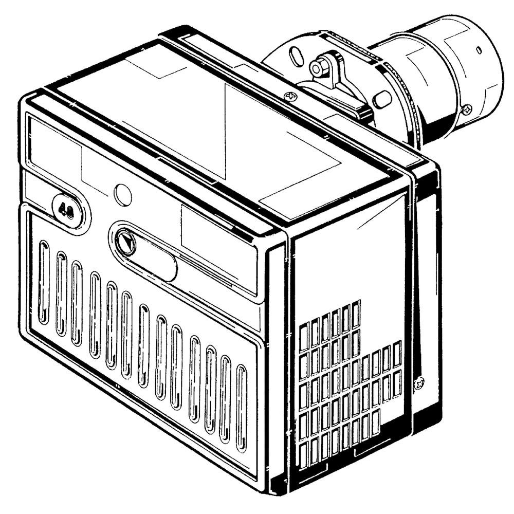 BRM-4M | Mazout brander voor FRM/4G-L & FRM/4G-F