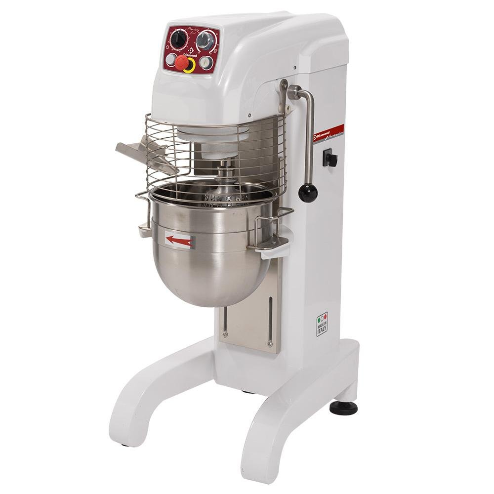 HBM-20M/VV | Klopper-menger, hoge basis, 20 liter, variabele snelheid.