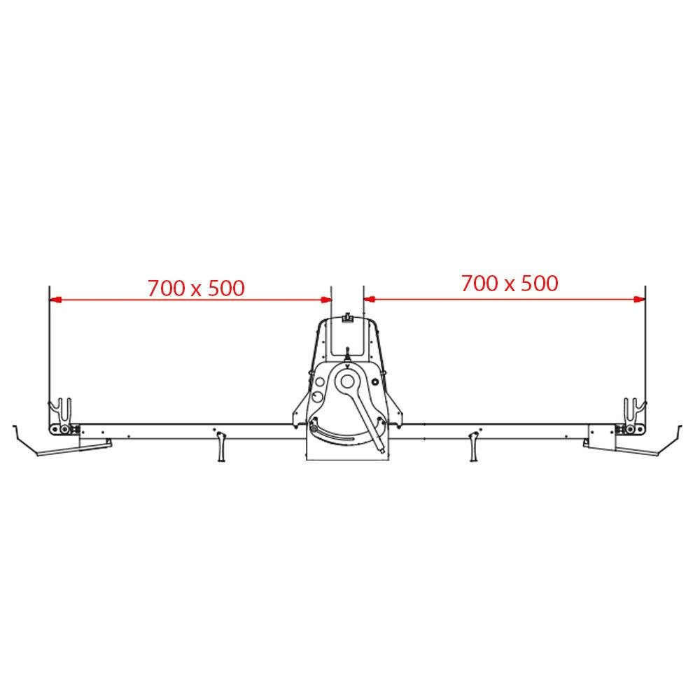 LB50-75/MVV | Laminoir à bande de table, 500x700 mm - Vitesse variable