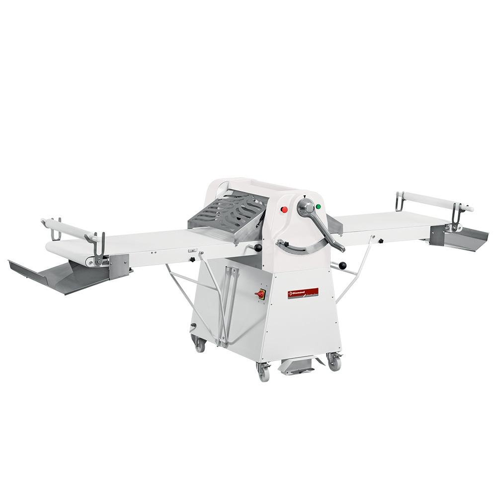 LM/60-120VV | Band-uitroller op voetstuk, 600x1200 mm - Variabele snelheid