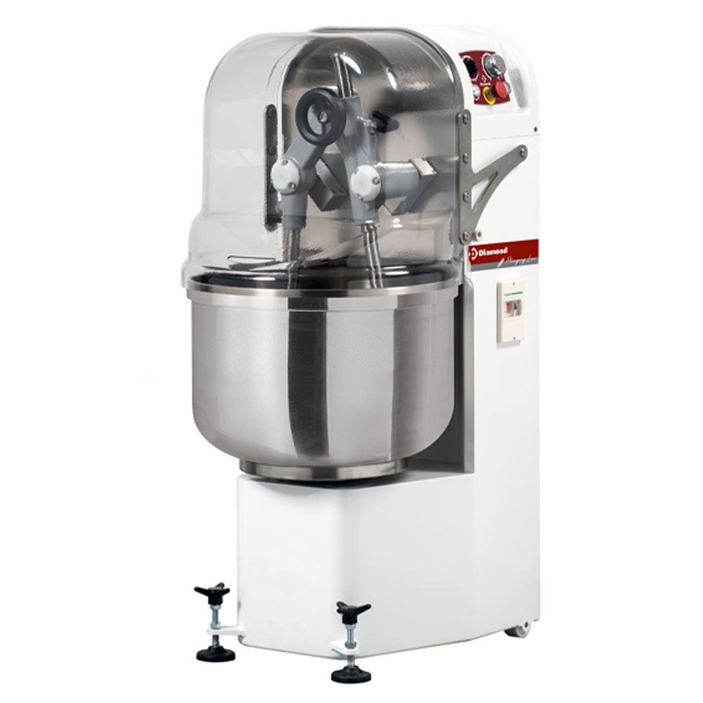PBP-40/VV | Pétrin à bras plongeants, 40 Kg, - Vitesse variable