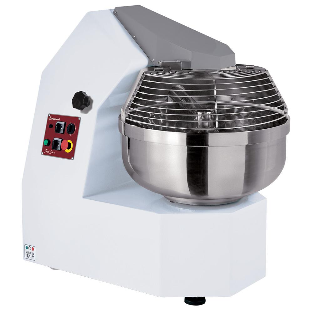 PBR-60/T2V | Pétrins à  fourche 60 Kg. 2 vit. - Timer, 2 roues + 2 vérins