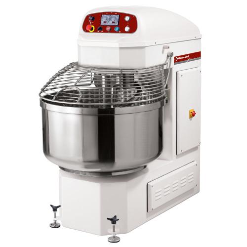 PSB-202MI/2V | Automatische bakkerstrog spiraal, 2 snel., 2 timers, 2 motoren, 200 Kg.