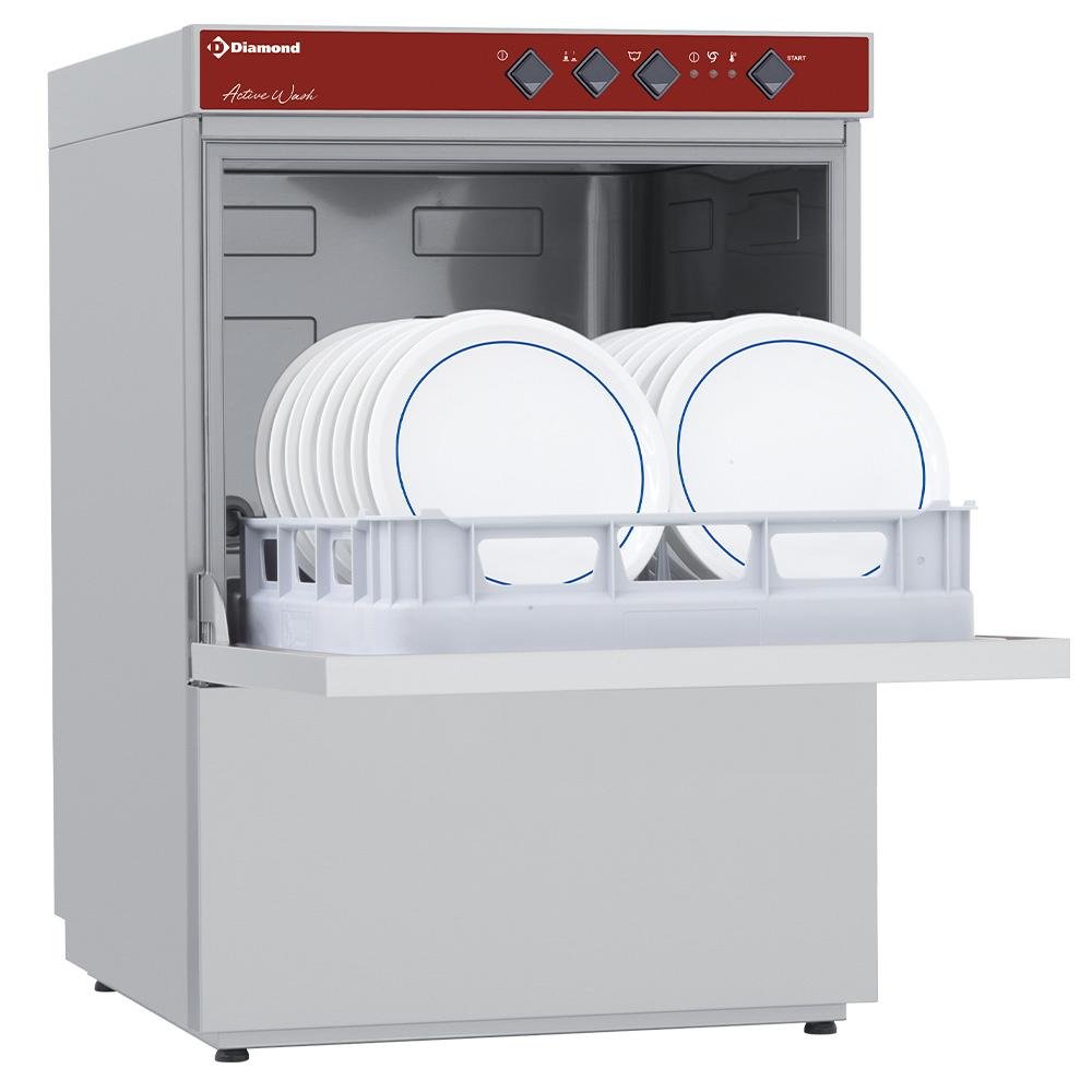 051D/6M-PS | Vaatwasmand 500x500mm + afvoerpomp