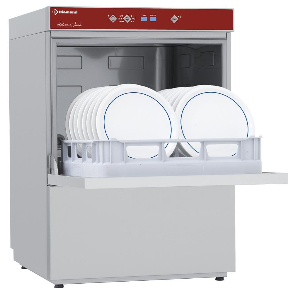 D86/6M | Lave-vaisselle panier 500x500 mm (230/1N).