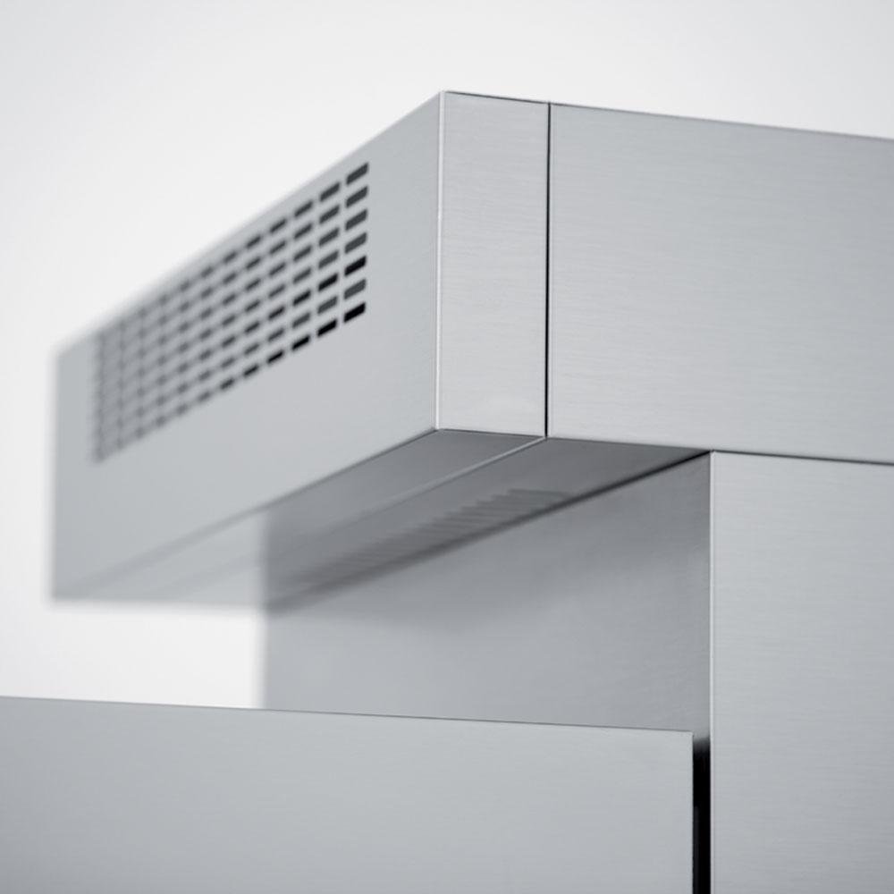 DCR37/6-AC-RC | Lave-vaisselle & batteries a capot, panier 600x500 mm + Adoucisseur en continu + Condenseur-récupérateur de buées