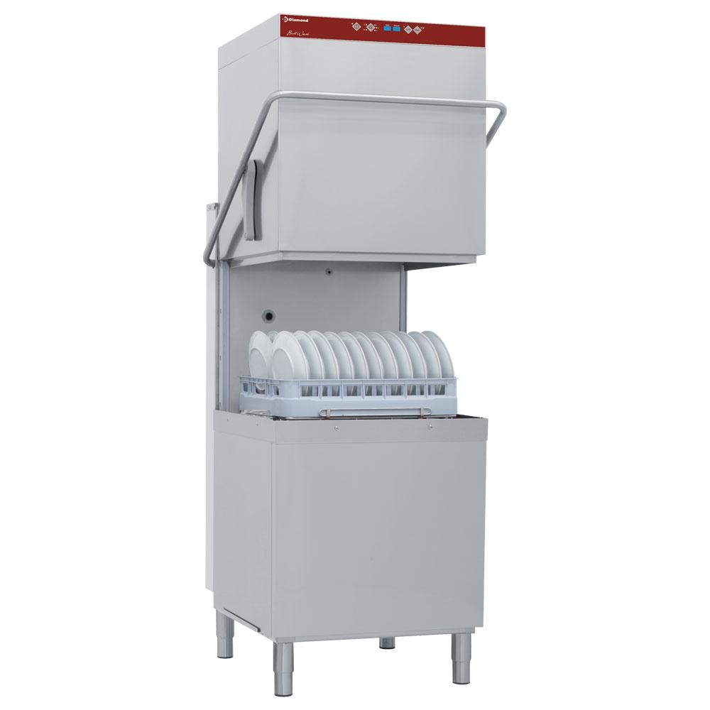 DCR49/6-AC | Vaat- & pottenwasser, mand 600x500 mm + Waterverzachter in continu "Full Hygiene"