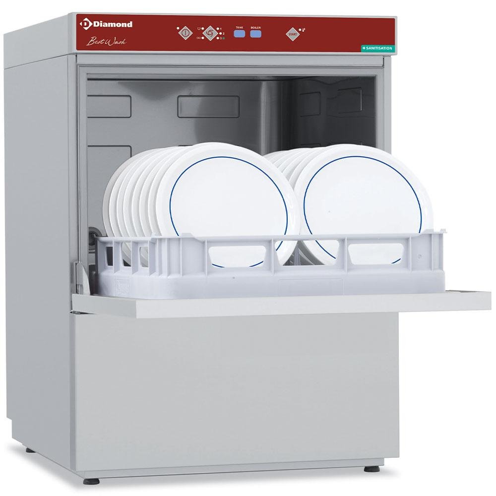 DFS7/6 | Lave-vaisselle, panier 500x500 mm "Full-Hygiene"