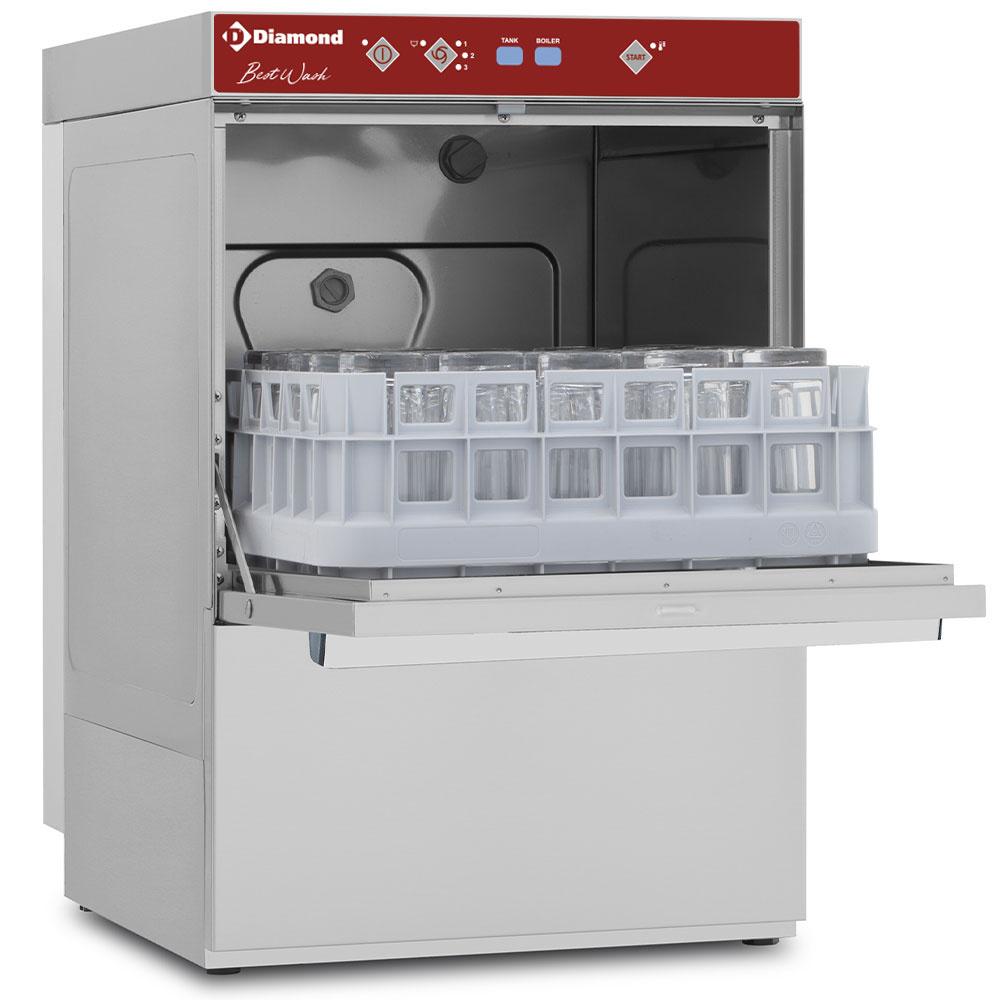 DGS8/6 | Lave-verres, panier 400x400 mm "Full Hygiene"
