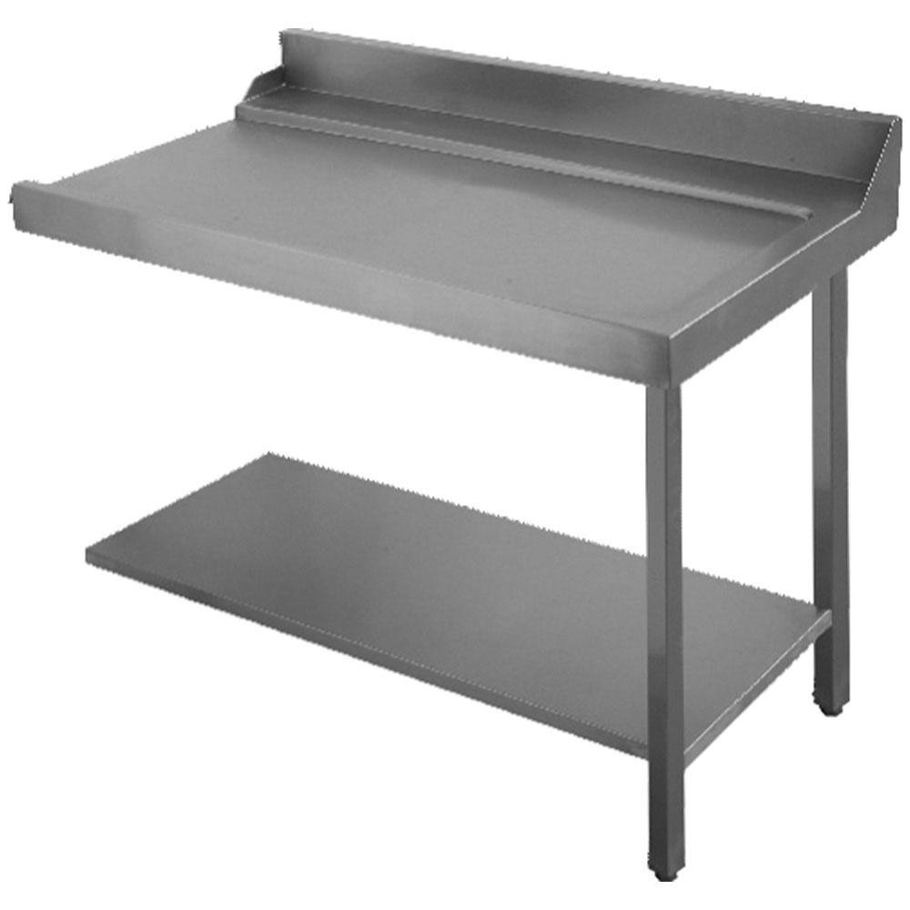 DLA-D12/DCR | Uitlooptafel "rechts" configuratie 90° (manden 600x500)