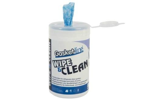 PRO-8500-000 | GASKETLINE WIPE&CLEAN DOEKJES VOOR DEURDICHTINGEN (50 DOEKJES/KOKER)