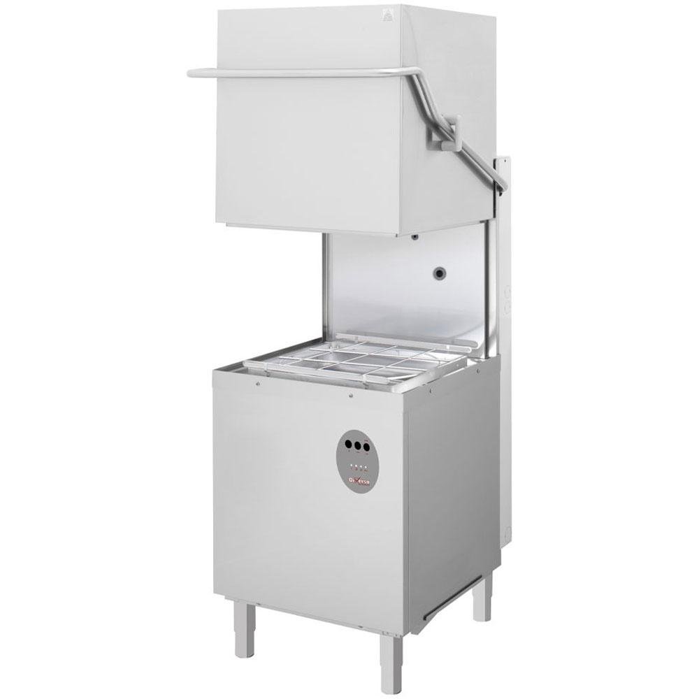 WR-LVCP-12 | Vaatwasser met kap, vierkante mand 500x500 mm
