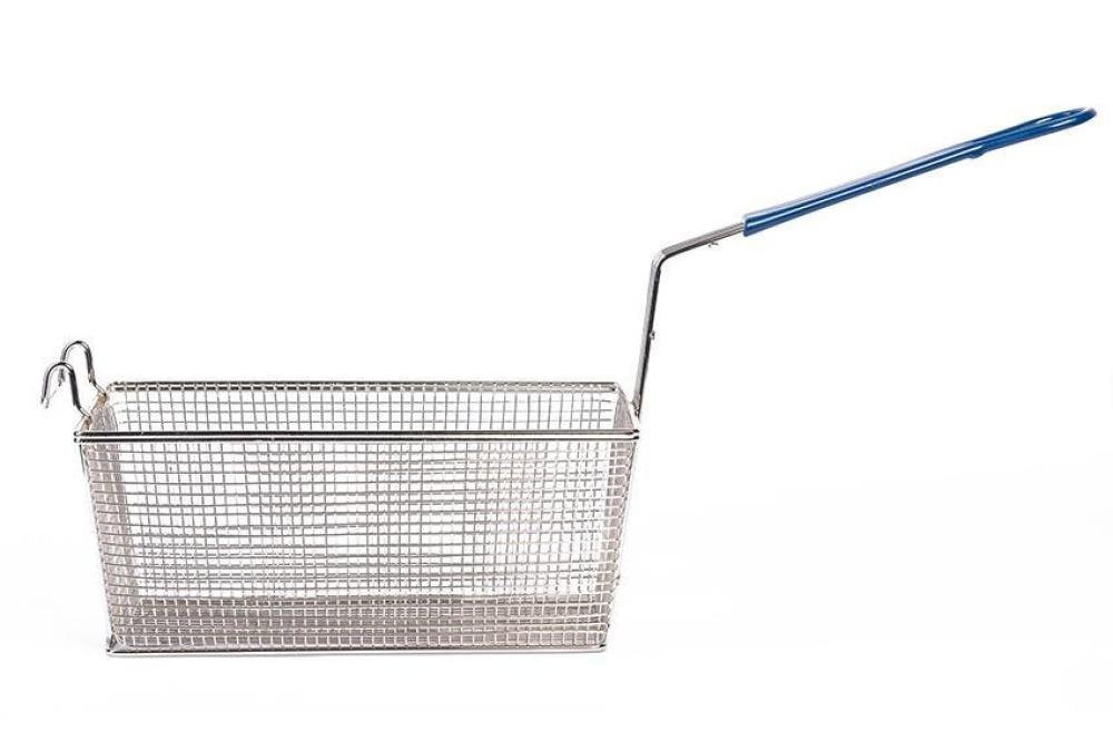 DRF-5200-000 | FRITUURMAND VERTIND - 336X165X150MM BLAUW KUNSTSTOF HANDVAT