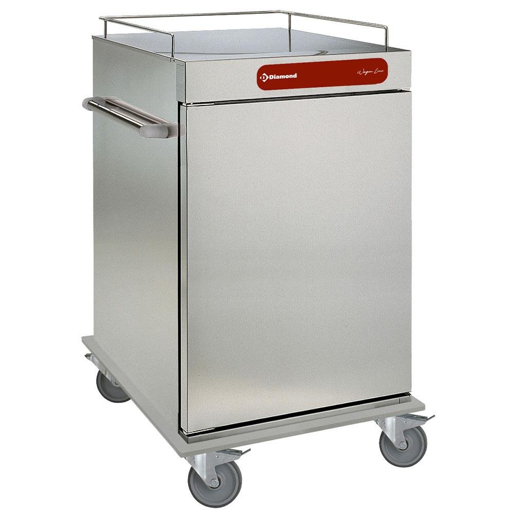 CNS10 | Chariot neutre isolé pour repas, 10 GN 2/1