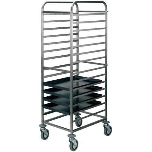 CP120/B | Silowagen voor recipiënten 20x 600x400 mm, tussenruimte 75 mm