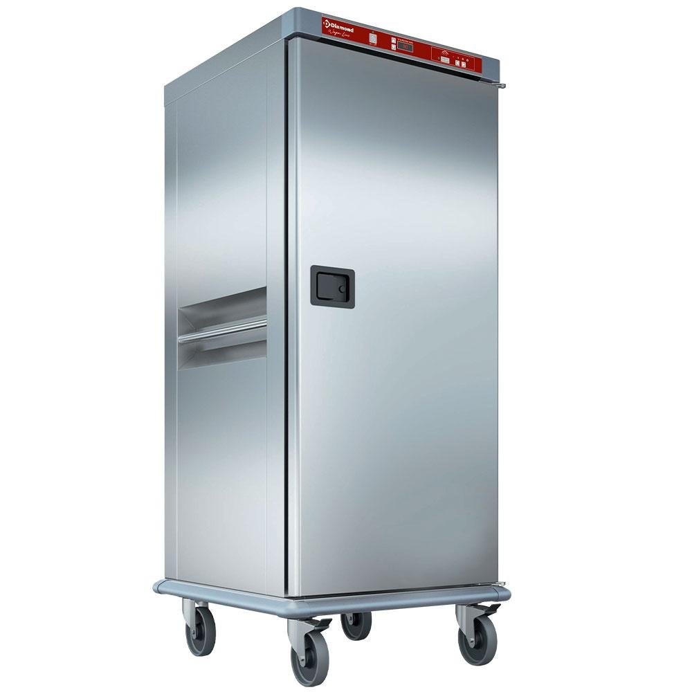 CTH20-EK | Chariot chauffant pour repas, 20 GN 2/1, humidification contrôlée