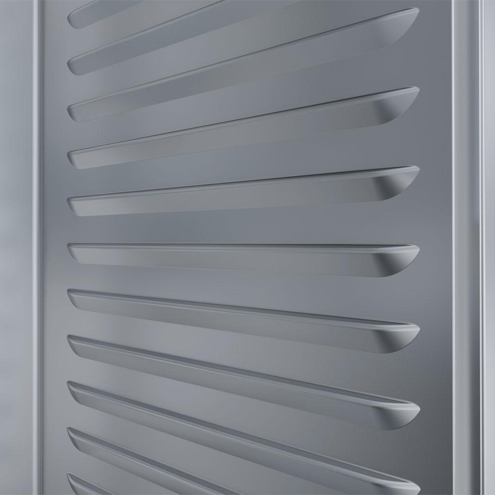 CTH40-EK | Chariot chauffant pour repas, 40 GN 2/1, humidification contrôlée